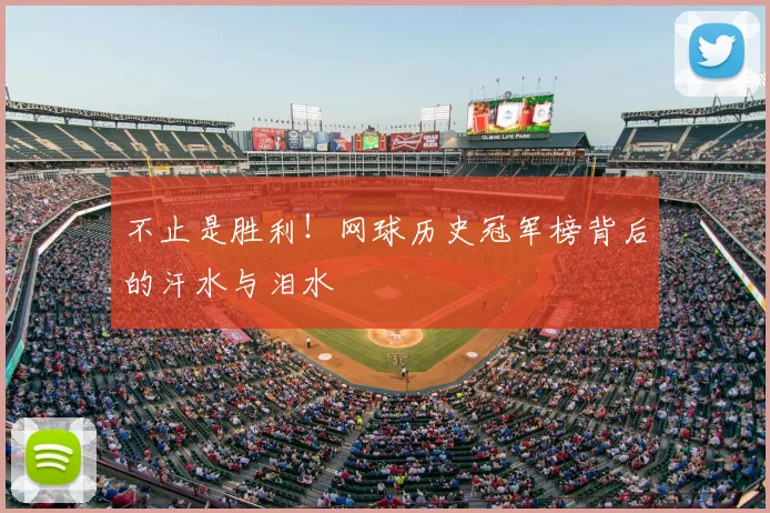 不止是胜利!网球历史冠军榜背后的汗水与泪水
